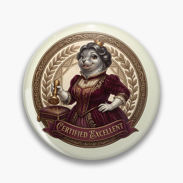 Item preview, Seal of Approval - The Royal Stamp of Excellence designed and sold by Trevor Cutler.