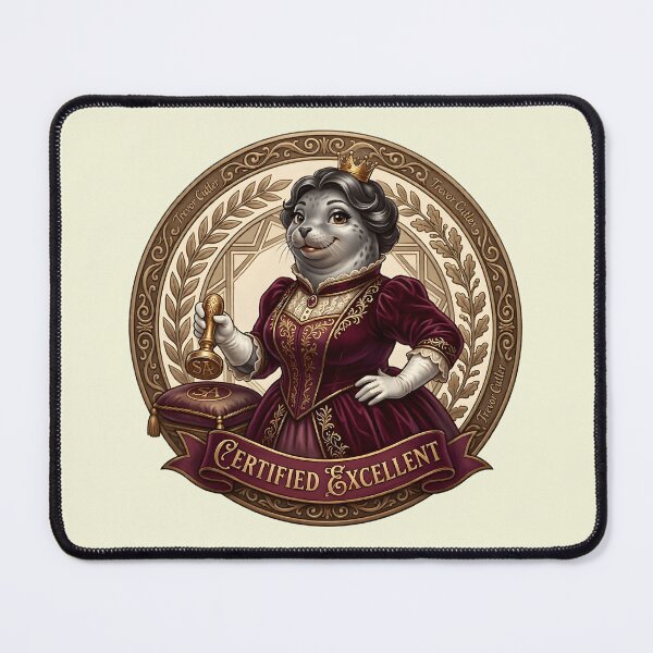 Item preview, Seal of Approval - The Royal Stamp of Excellence designed and sold by Trevor Cutler.