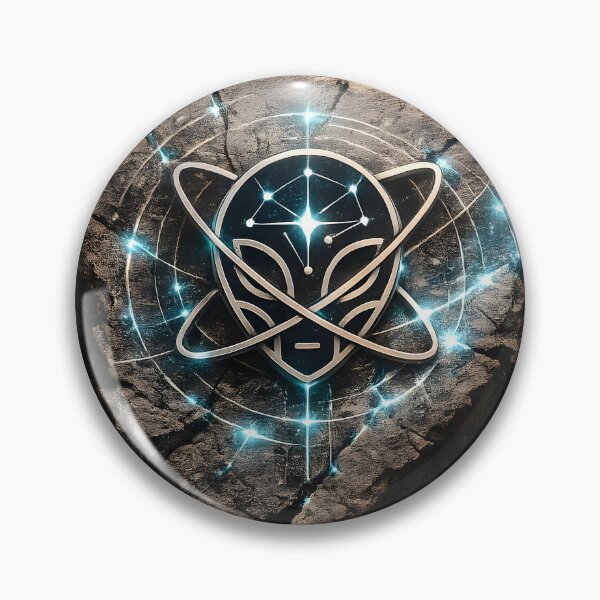 Item preview, Cosmic Alien Stone Symbol designed and sold by mrachnichron.