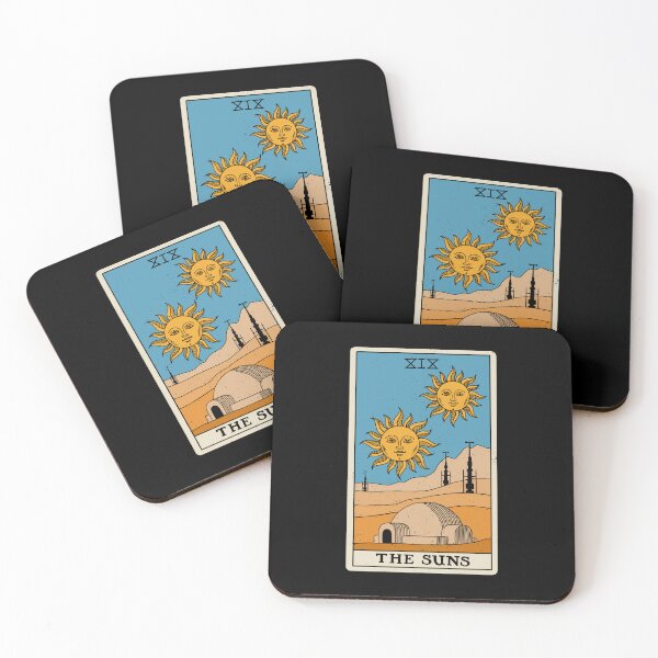 Item preview, Twin Suns Tarot Card designed and sold by sachpica.