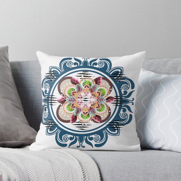 Item preview, Colorful Floral Mandala Boho Geometric Pattern Design designed and sold by Palette _Vibes.