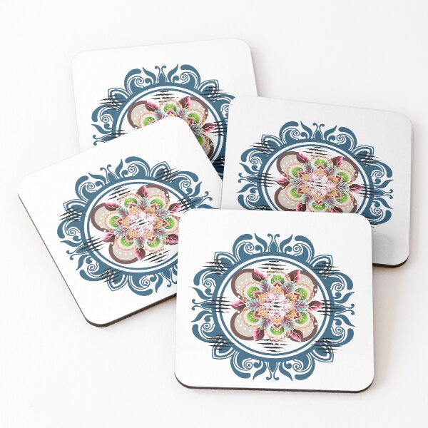 Item preview, Colorful Floral Mandala Boho Geometric Pattern Design designed and sold by Palette _Vibes.