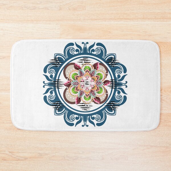Item preview, Colorful Floral Mandala Boho Geometric Pattern Design designed and sold by Palette _Vibes.