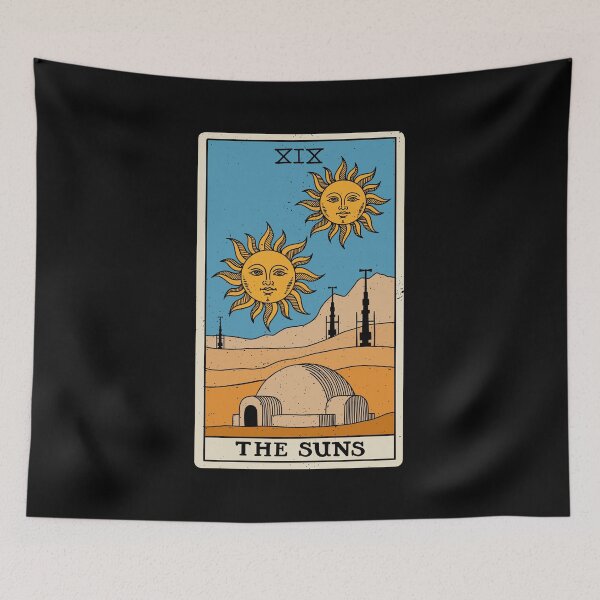 Item preview, Twin Suns Tarot Card designed and sold by sachpica.