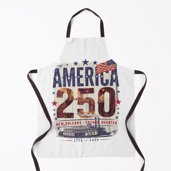 Item preview, America 250 New Orleans Louisiana Semiquincentennial 1776 - 2026 Vintage Jazz Flag v3 designed and sold by DarylWelsh2024.