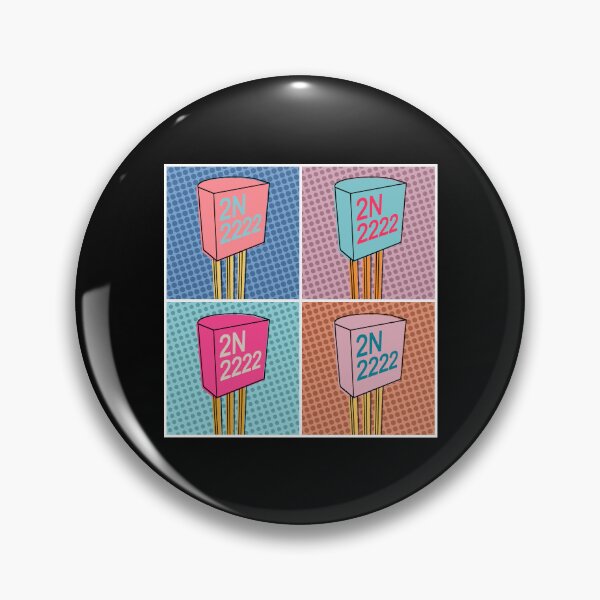 Item preview, 2N2222 Transistor Pop Art designed and sold by Drendalgami.