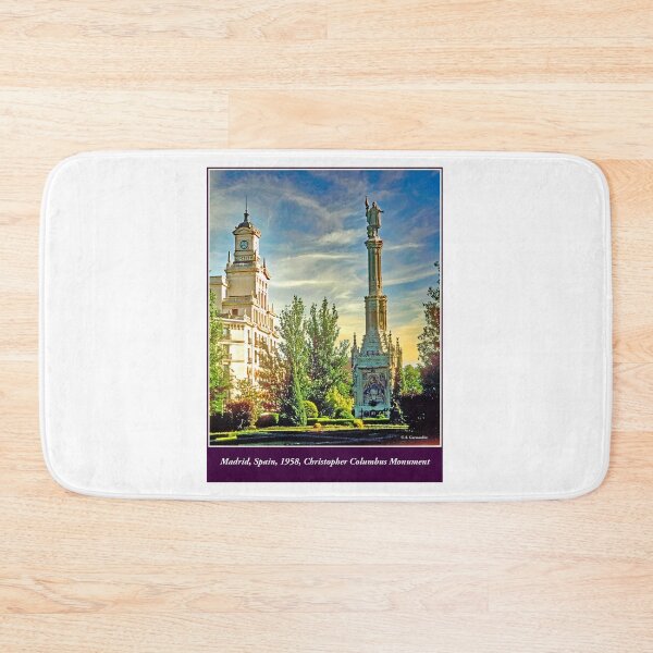 Item preview, Madrid, Spain, 1958, Christopher Columbus Monument designed and sold by AMacGPhilly.