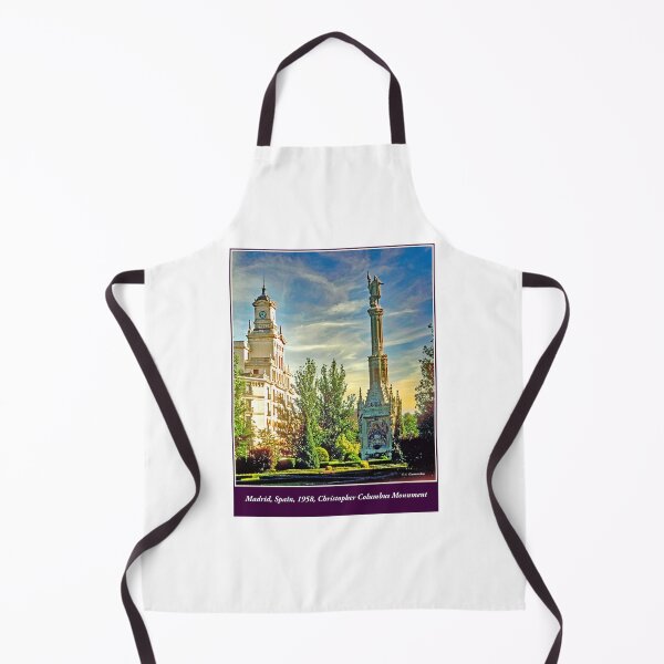 Item preview, Madrid, Spain, 1958, Christopher Columbus Monument designed and sold by AMacGPhilly.