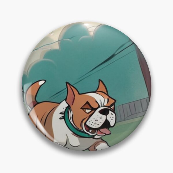 Item preview, Art - Energetic Breed Dog, Colorful Contemporary Illustration designed and sold by World-Pets.