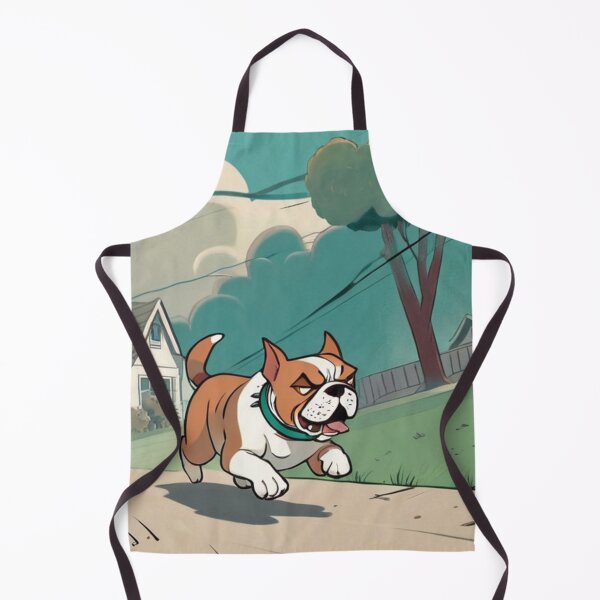 Item preview, Art - Energetic Breed Dog, Colorful Contemporary Illustration designed and sold by World-Pets.