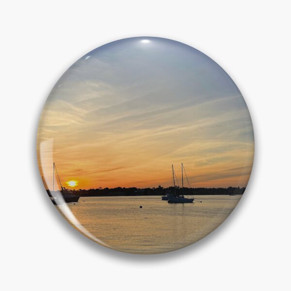 Item preview, Boats on the water at Sunset designed and sold by rachellynnem.