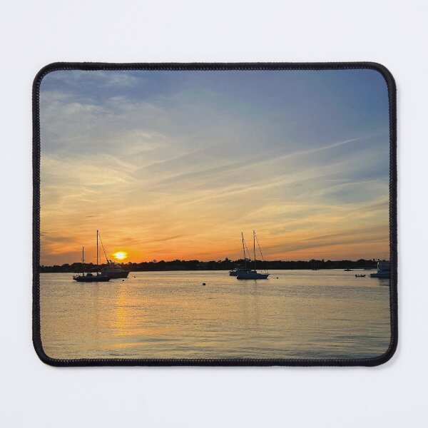Item preview, Boats on the water at Sunset designed and sold by rachellynnem.