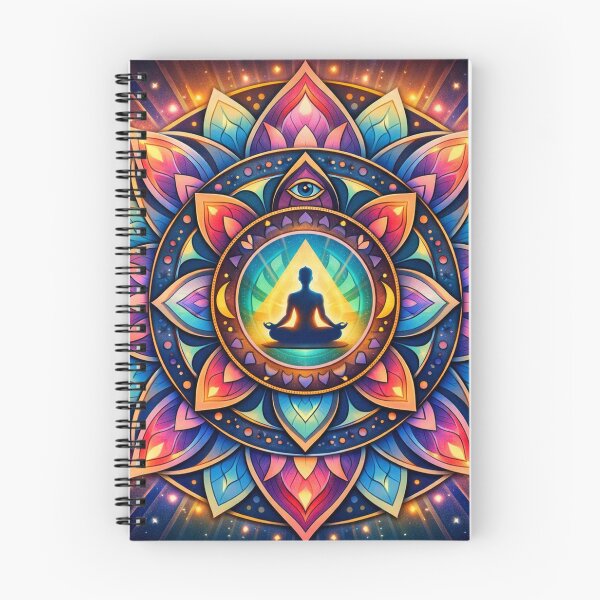 Item preview,  Mandala with Meditating Figure designed and sold by LCPcreations.