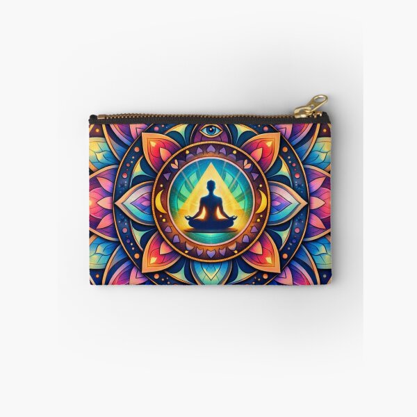 Item preview,  Mandala with Meditating Figure designed and sold by LCPcreations.