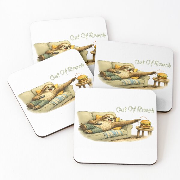 Item preview, Funny Sloth Reaching Out Cartoon designed and sold by Buli89.