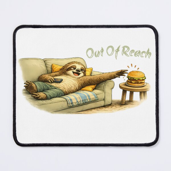 Item preview, Funny Sloth Reaching Out Cartoon designed and sold by Buli89.