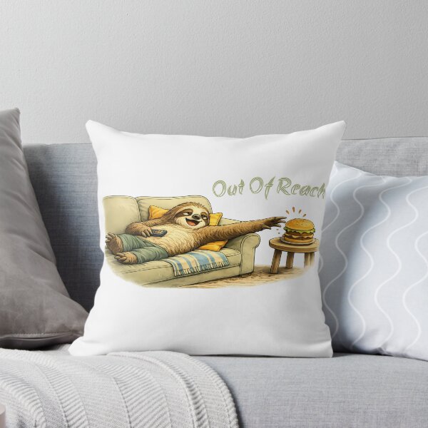 Item preview, Funny Sloth Reaching Out Cartoon designed and sold by Buli89.