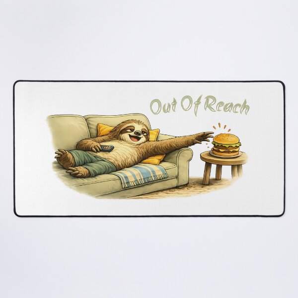 Item preview, Funny Sloth Reaching Out Cartoon designed and sold by Buli89.