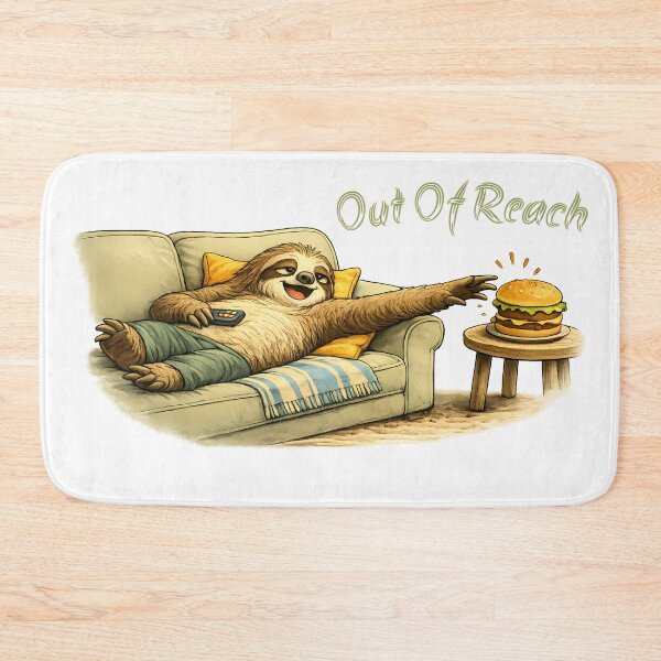 Item preview, Funny Sloth Reaching Out Cartoon designed and sold by Buli89.