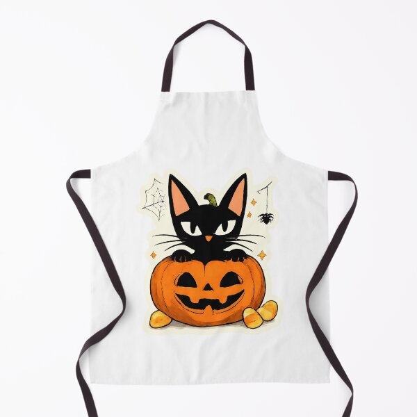 Item preview, Spooky Cute Halloween Jack-O-Lantern Cat Gift - Black Cat In A Pumpkin designed and sold by Artycom.