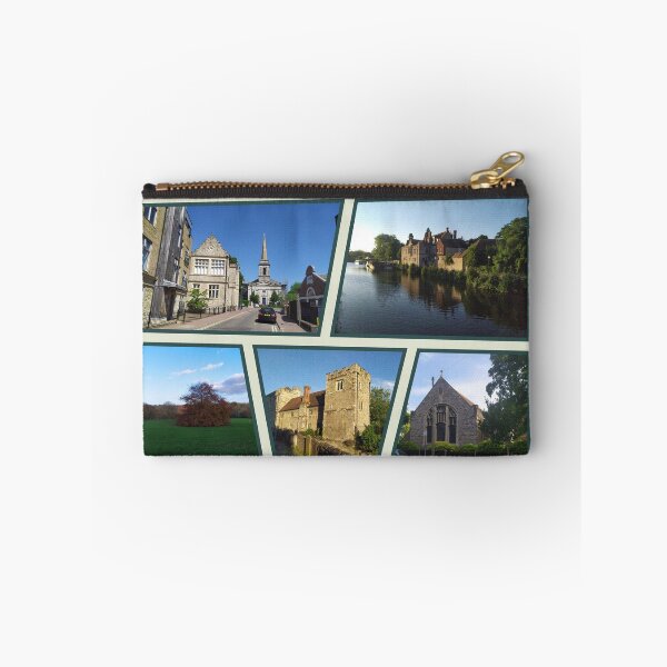 Item preview, Vintage Maidstone Kent Postcard | Historic Maidstone England Travel Souvenir | Collage Art Print Poster, Architectural Wall Art & Gift designed and sold by Coolparrotgirl.