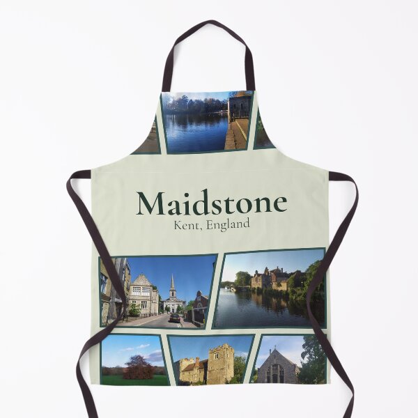 Item preview, Vintage Maidstone Kent Postcard | Historic Maidstone England Travel Souvenir | Collage Art Print Poster, Architectural Wall Art & Gift designed and sold by Coolparrotgirl.