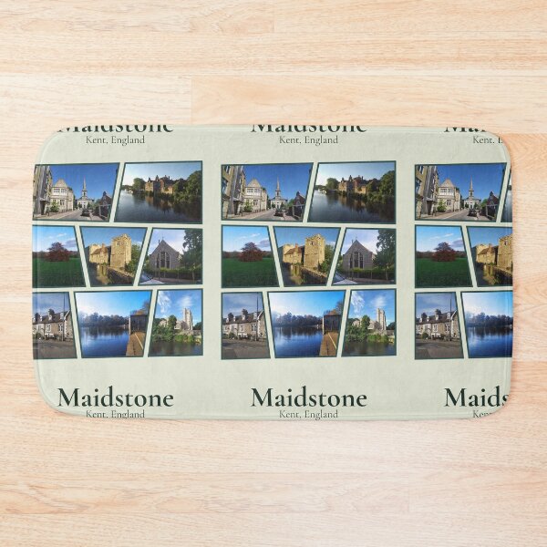 Item preview, Vintage Maidstone Kent Postcard | Historic Maidstone England Travel Souvenir | Collage Art Print Poster, Architectural Wall Art & Gift designed and sold by Coolparrotgirl.