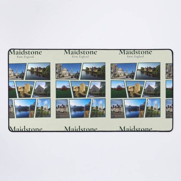 Item preview, Vintage Maidstone Kent Postcard | Historic Maidstone England Travel Souvenir | Collage Art Print Poster, Architectural Wall Art & Gift designed and sold by Coolparrotgirl.