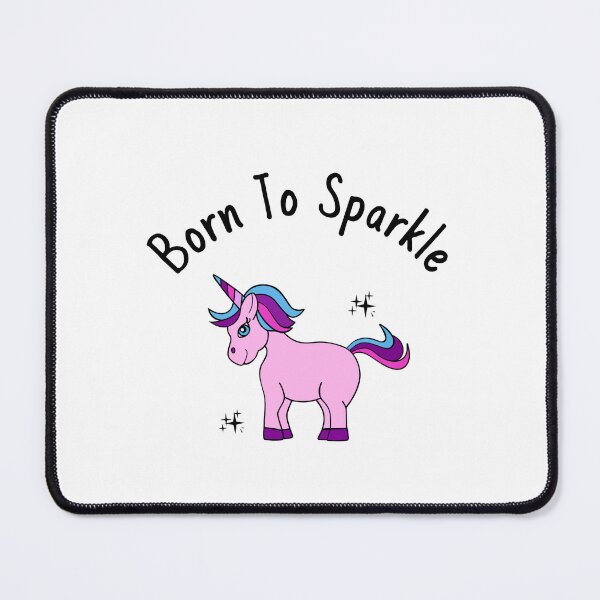 Item preview, Cute Unicorn Born To Sparkle designed and sold by Sartoris Art.