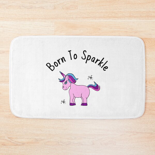 Item preview, Cute Unicorn Born To Sparkle designed and sold by Sartoris Art.