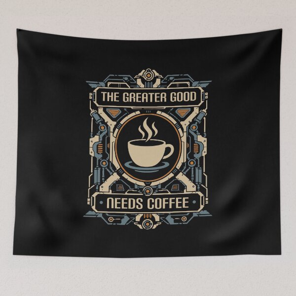 Item preview, The Greater Good Needs Coffee Wargaming designed and sold by pixeptional.