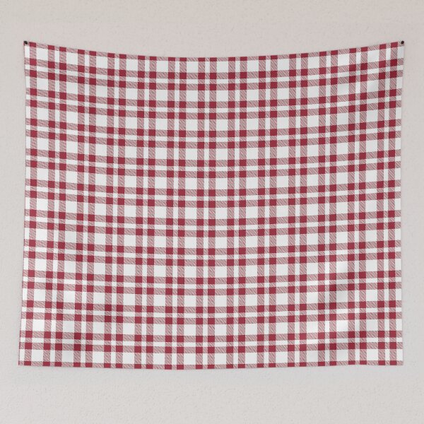 Item preview, Red and White Plaid designed and sold by The Plaid Garden.