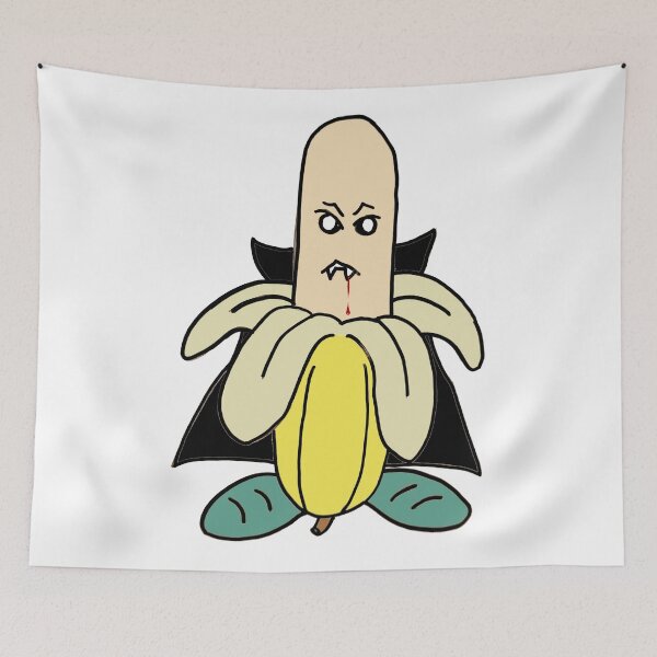 Item preview, Vampire banana designed and sold by Glenbobagins.