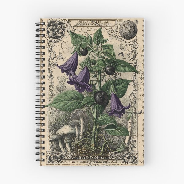 Item preview, Vintage Halloween Belladonna Postage Stamp designed and sold by kobsana.