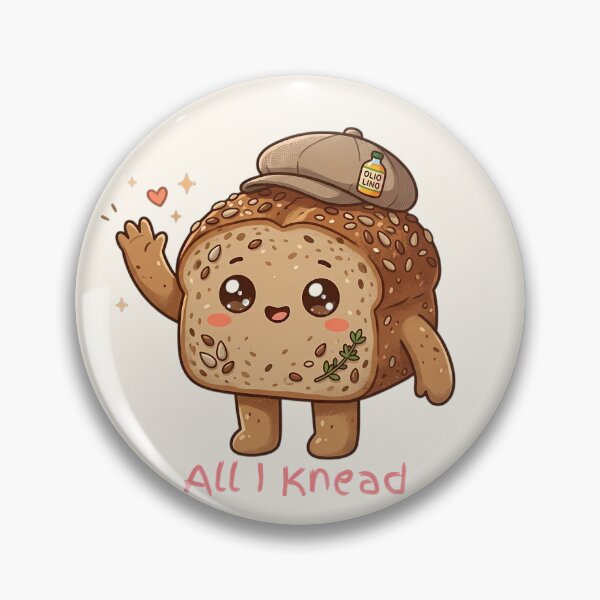 Item preview, My Kind of Healthy Bread - Cute Artisan Whole Grain Kawaii designed and sold by jo-e-basta.