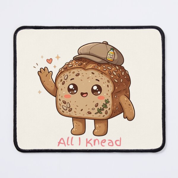 Item preview, My Kind of Healthy Bread - Cute Artisan Whole Grain Kawaii designed and sold by jo-e-basta.
