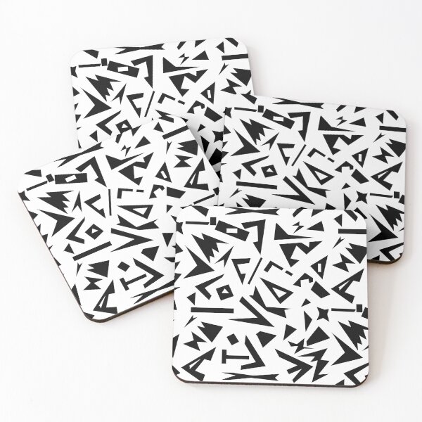 Item preview,  Abstract  black on white  designed and sold by TerenceLacey.
