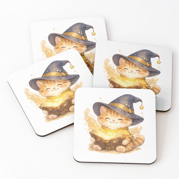Item preview, Orange Tabby Cat Wizard Cat designed and sold by Wawa5656.