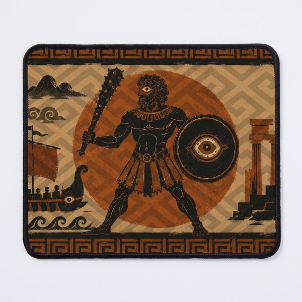 Item preview, Ancient Greek Cyclops Mythology | The Odyssey Fantasy Art designed and sold by ZOHRR.