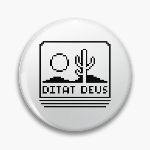 Item preview, Pixel Ditat Deus Arizona Motto designed and sold by AbrahamicDesign.