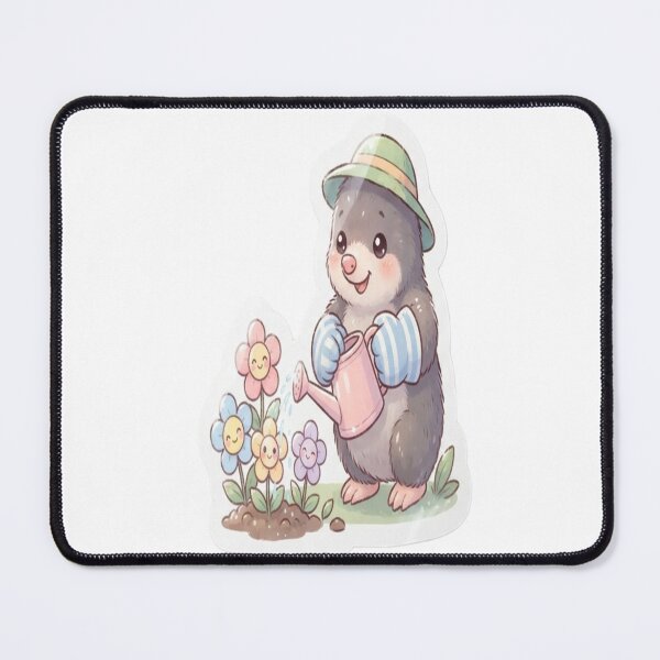 Item preview, Cute Little Mole Gardening designed and sold by AdityaShop18.