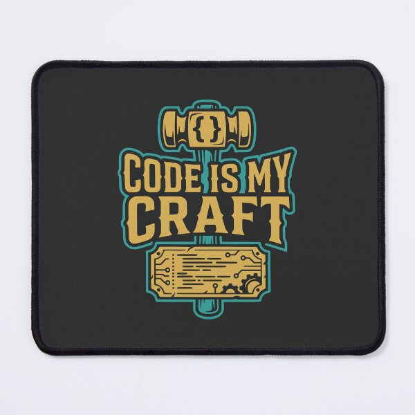 Item preview, Code Is My Craft Developer Gift Programming Identity Coding Humor Design designed and sold by Ixnor.