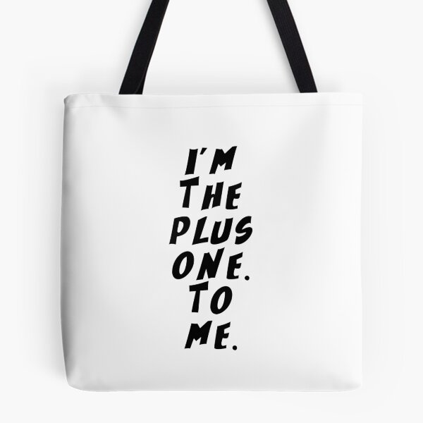 Item preview, Text Typography I'm the plus one. To me. Awkward Social Humor designed and sold by TypeboldStudio.