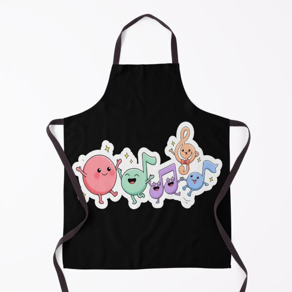 Item preview, Cute Music Notes Party – Kawaii Dancing Notes Design designed and sold by Midnight Veil Designs.
