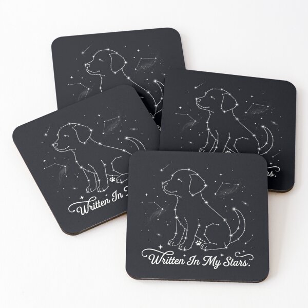 Item preview, Written in My Stars Dog Constellation Art designed and sold by Safe Haven Pets.
