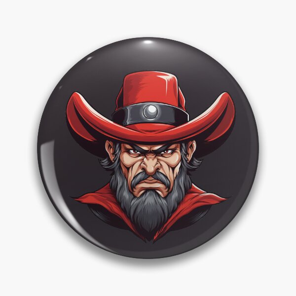 Item preview, Cowboys Bandits Outlaws  -  Red - Mascot // School Spirit College Team Cheer designed and sold by Aubergine Designs.