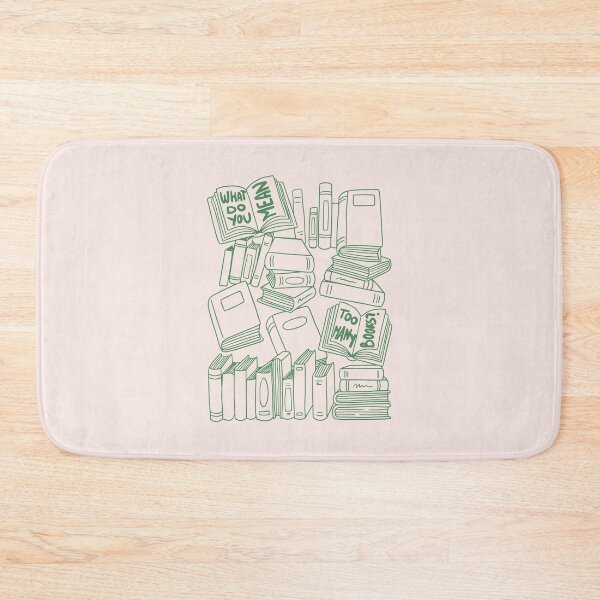 Item preview, What Do You Mean Too Many Books: Bookish Decor designed and sold by oneofthesedayys.