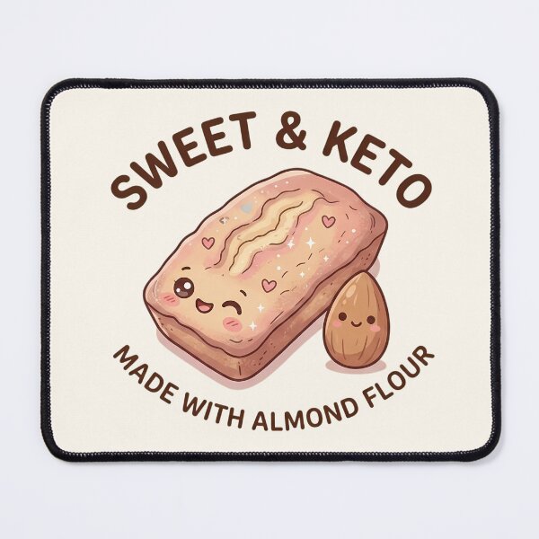 Item preview, Sweet and Keto - Cute Almond Flour Cake Kawaii designed and sold by jo-e-basta.