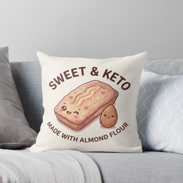 Item preview, Sweet and Keto - Cute Almond Flour Cake Kawaii designed and sold by jo-e-basta.