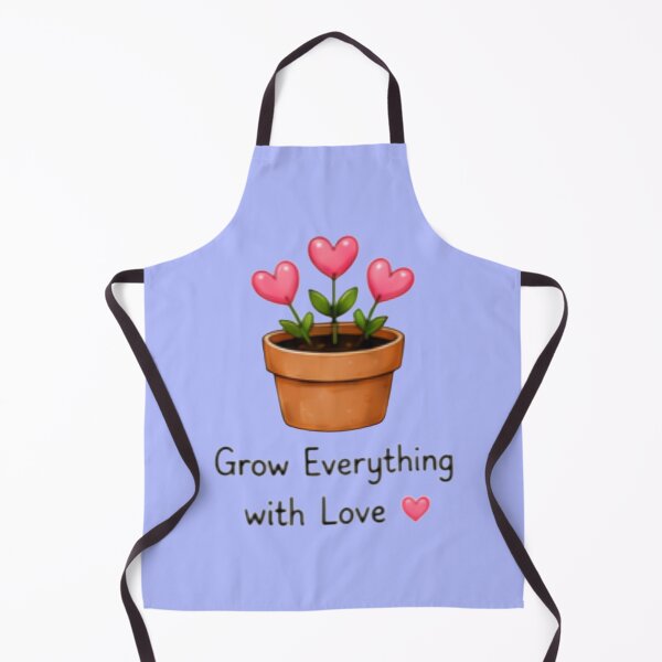 Item preview, Grow Everything With Love Cute Plant Art designed and sold by DailyDoodlesBySumbul.